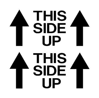 this side up vinyl decal sticker 4wd 4x4 fits